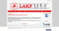 Desktop Screenshot of lakf.se