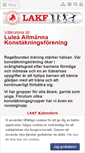 Mobile Screenshot of lakf.se